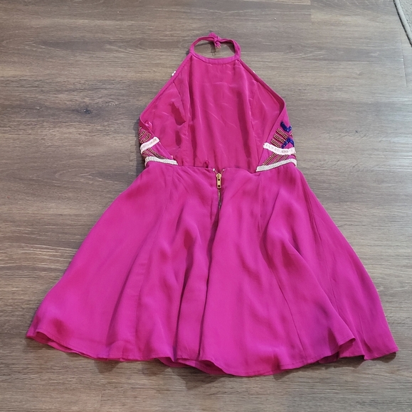 NWT Revolve NBD X Haven Pink Cocktail Beaded Mini Dress sz S - Picture 10 of 16